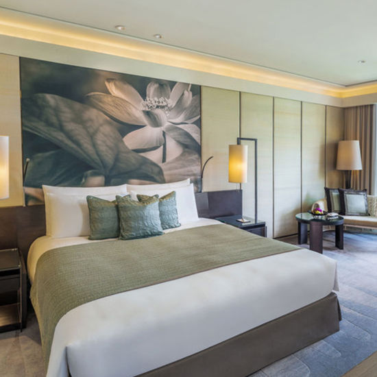 Exquisite Business Style Modern Double Room Custom Luxury Hotel Wooden Furnitures Italian Bedroom Set