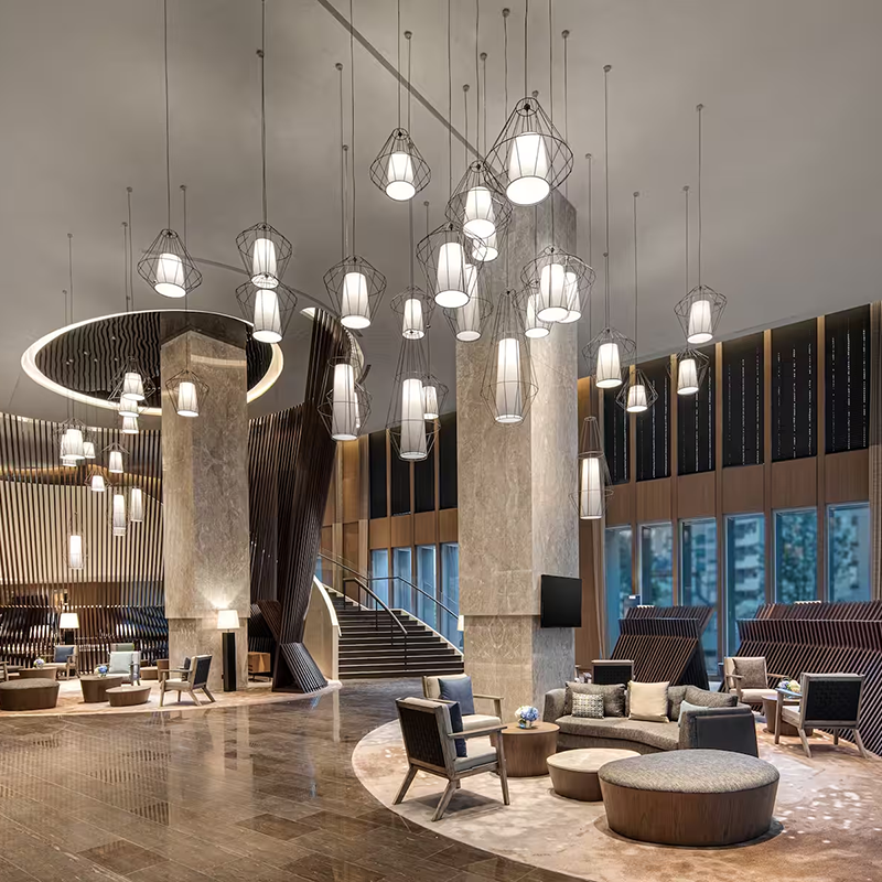 Premium Hotel Lobby Seating Set