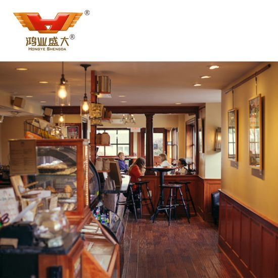 Wholesale Solid Wood Restaurant Cafe Furniture Table Chair
