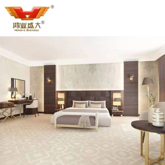 Custom Made 5 Star Modern Luxury Hotel Room Bedroom Furniture Set
