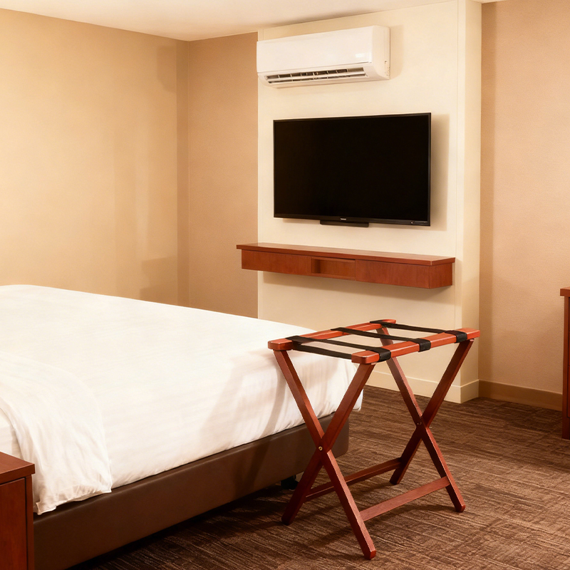 Hotelski prtljažnik, zložljiva spalnica za shranjevanje kovčkov za IHG