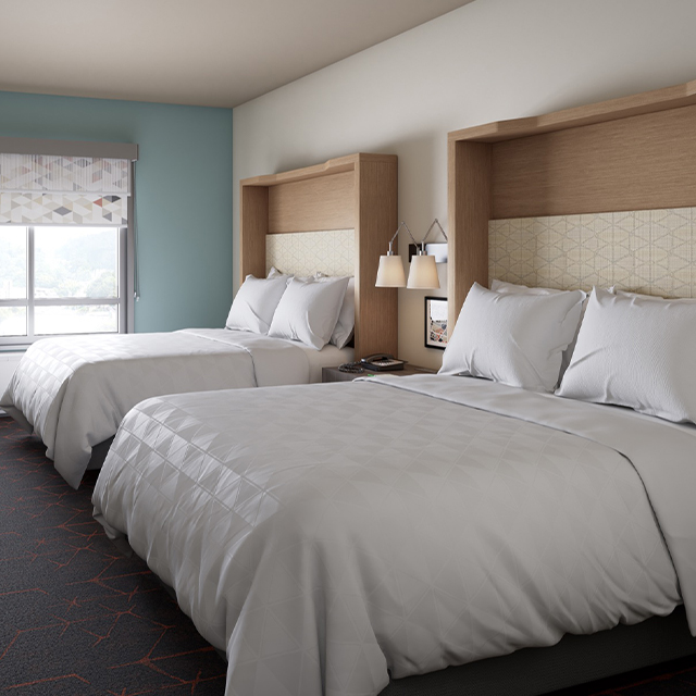 Spacious Versatile Hilton Guest Room Set