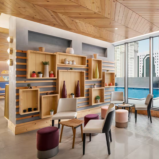 Ergonomische vergadertafel voor hotelvergaderruimte