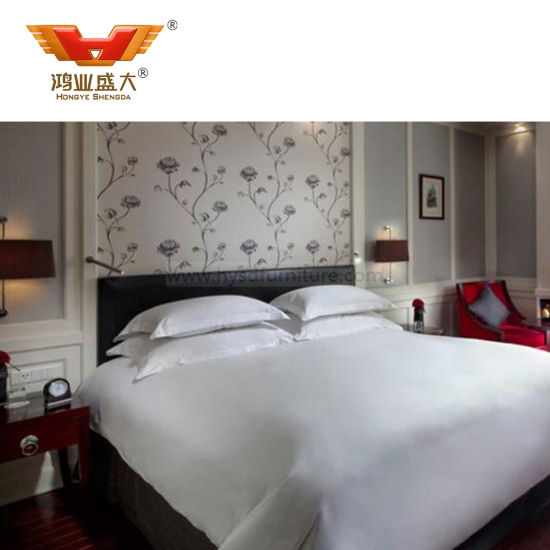 Wooden Luxury Hotel Full Bed Room Furniture Set